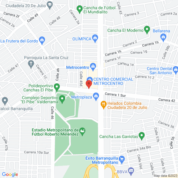 Map of Ingeniería Del Mantenimiento Y Sistemas De Gestión S.A.S.