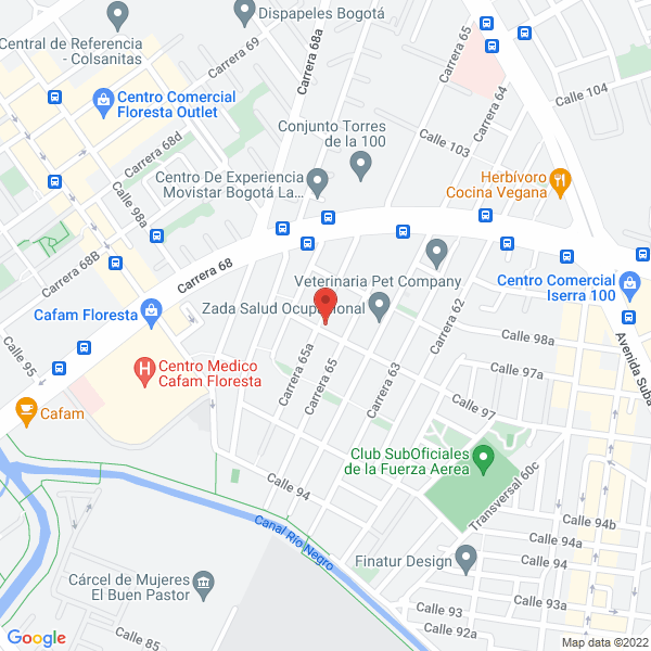 Mapa de Dt Medical S.A.S.