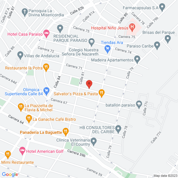 Map of Lapeira & Rojas Group Consultores Asociados S.A.S.