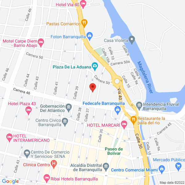 Map of Servicios De Carga Del Magdalena S.A.S.
