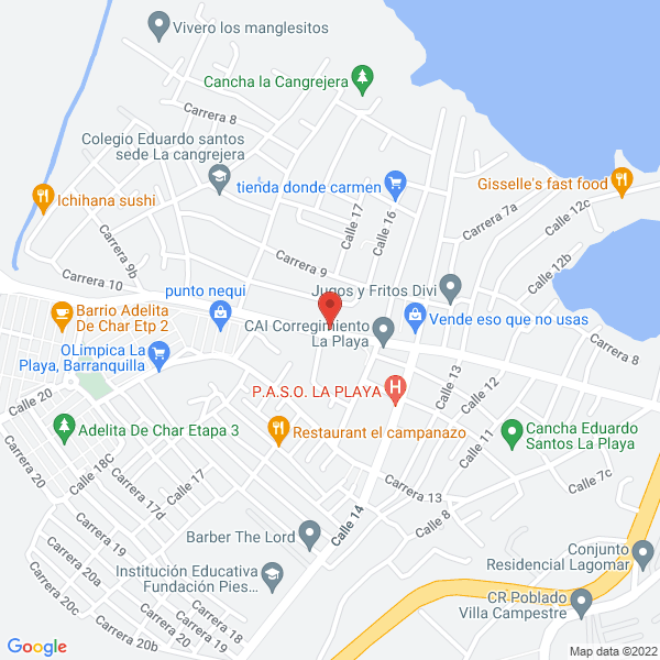 Map of Refrimateriales Serviparejo