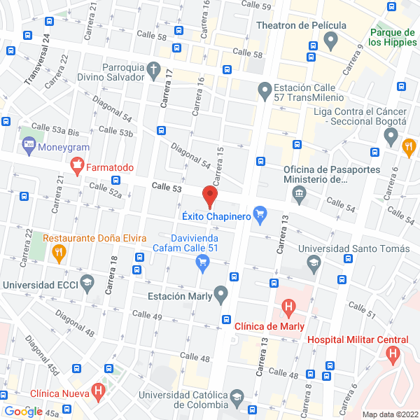 Mapa de Ediciones B Colombia S.A.S.