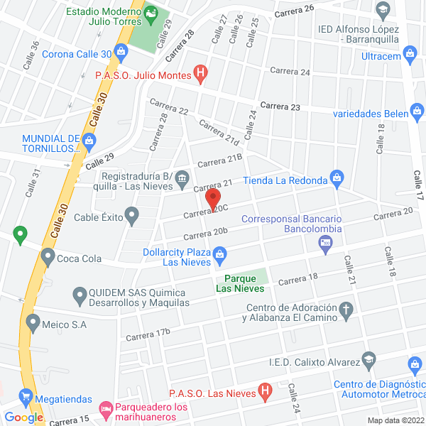 Map of Dimetal Ltda.
