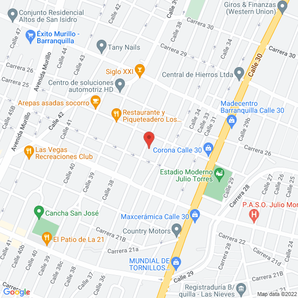 Map of Ingeniería J.C.C. Group S.A.S.