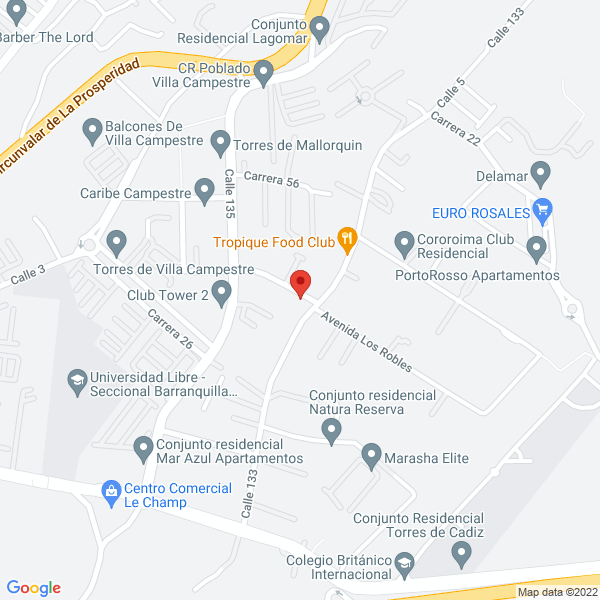 Map of Tulaa Team Coaching S.A.S.