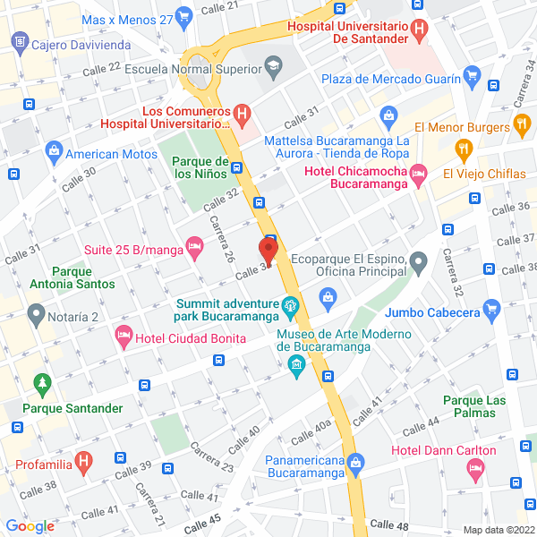 Map of Mercadeo Y Servicios E.U.