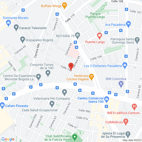 Mapa de Innovapharm Colombia S.A.S.