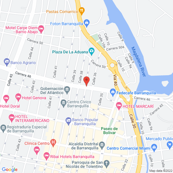 Map of Flama Corp S.A.S.