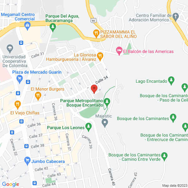 Map of Instituto De Vida Silvestre Latinoamerica S.A.S.