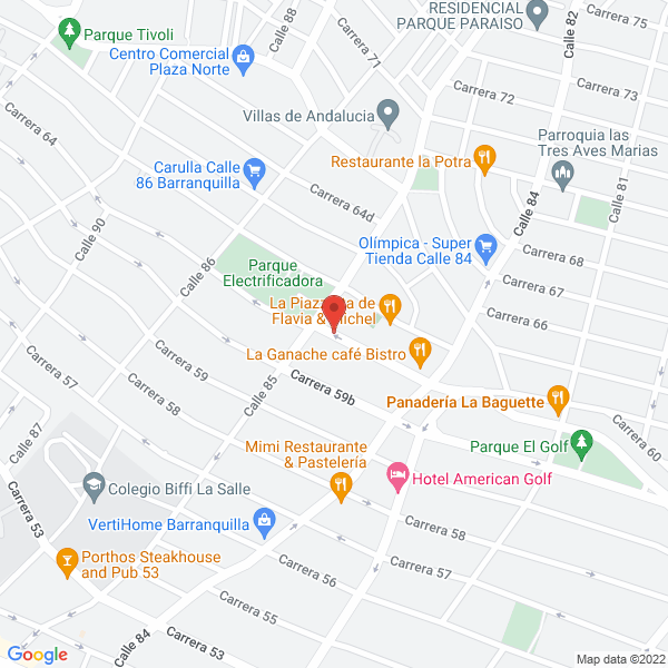 Map of Cocina De Inmigrantes S.A.S.