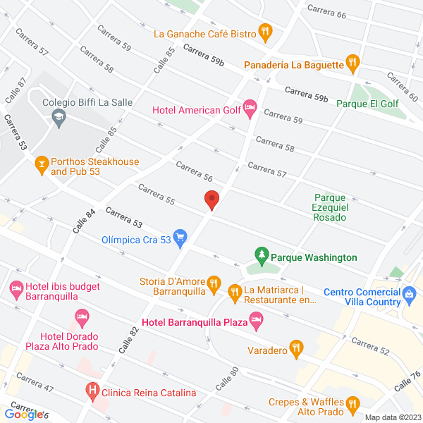 Map of E Y D & CIA. S.C.A.
