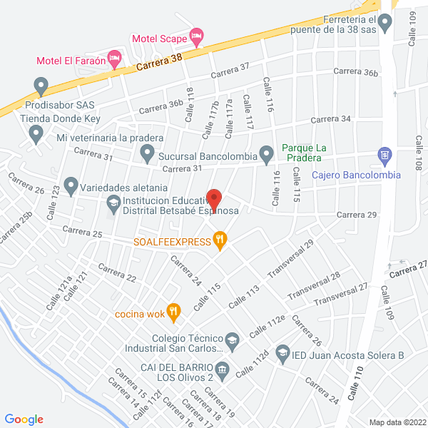 Map of Hidraulicos Y Volcos R S.A.S.