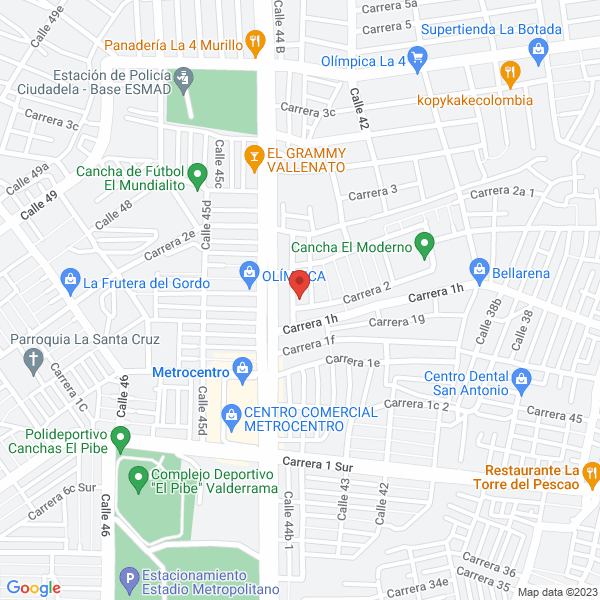 Map of Surtifabricas De Colombia S.A.S.
