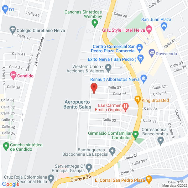 Map of Gaia Team S.A.S.