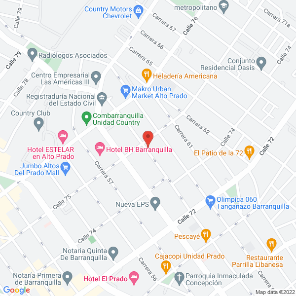 Map of Agropecuaria S.J. San Joaquín S. En C.