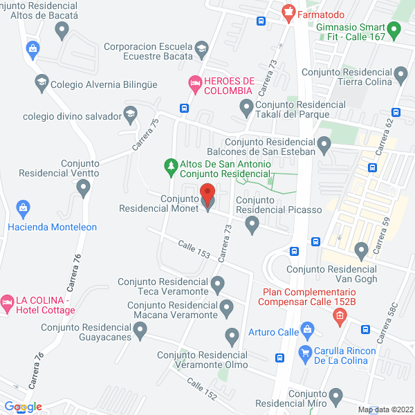 Mapa de Punto Ambiental S.A.S.