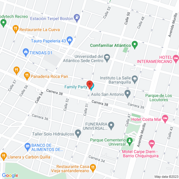Map of Laboratorio Bioclínico De San Diego S.A.S.