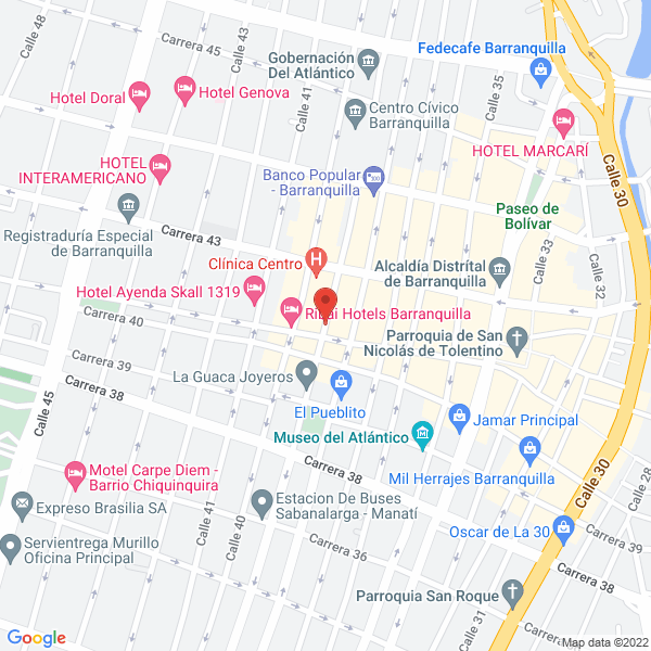 Map of J. & Z. Ltda.