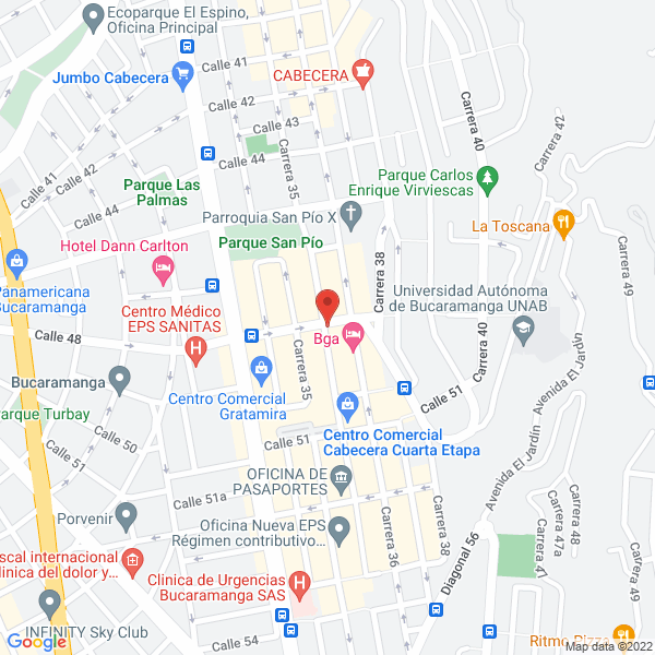 Map of Nelly Duran La Coiffure Studio S.A.S.