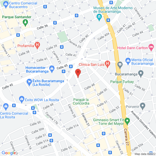 Map of Dromédica Hospitalarias S.A.S.