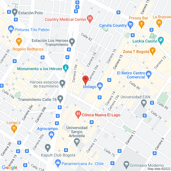 Mapa de Inversiones Ardila Peña S. En C.