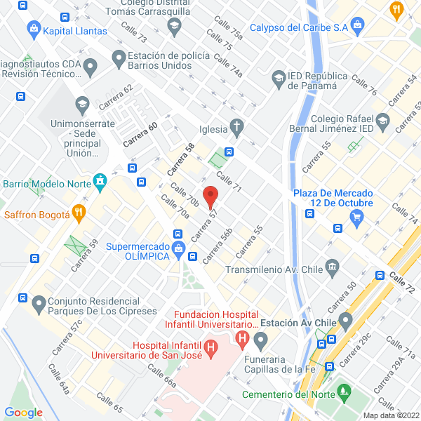 Mapa de Acixcam S.A.S.