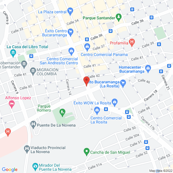 Map of Industrias Jh S.A.S.