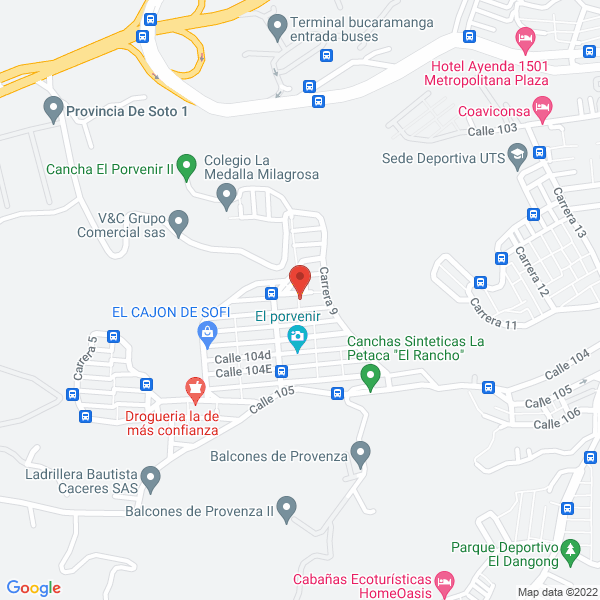 Map of Etch S.A.S.