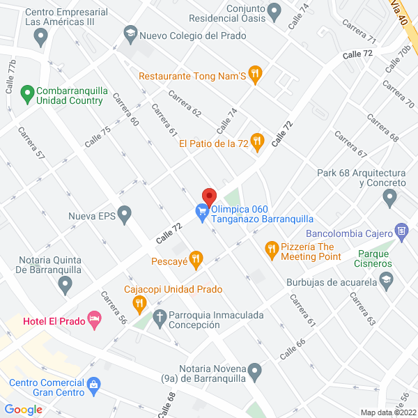 Map of Simple2Pay S.A.S.