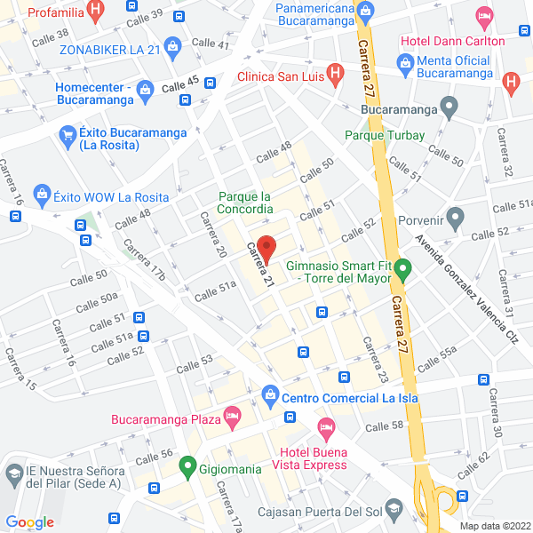 Map of Obelisco De Colombia S.A.S.