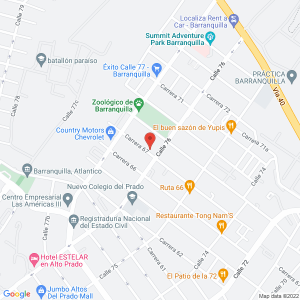 Map of Marglass S.A.S.