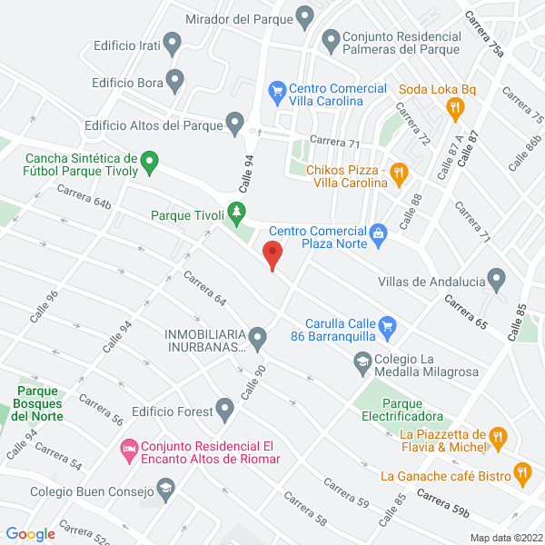 Map of Ciatracosta S.A.S.