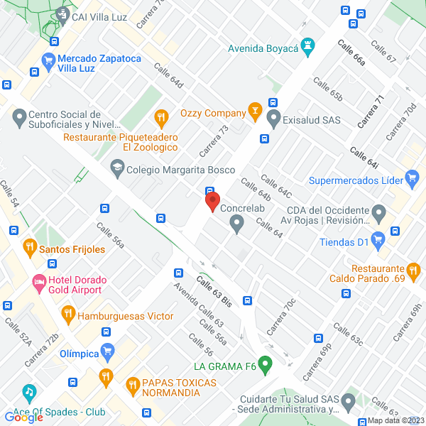 Mapa de Organización Mundo De Los Niños Ltda.