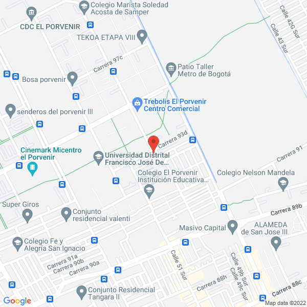 Mapa de S R G Proindustrial S.A.S.