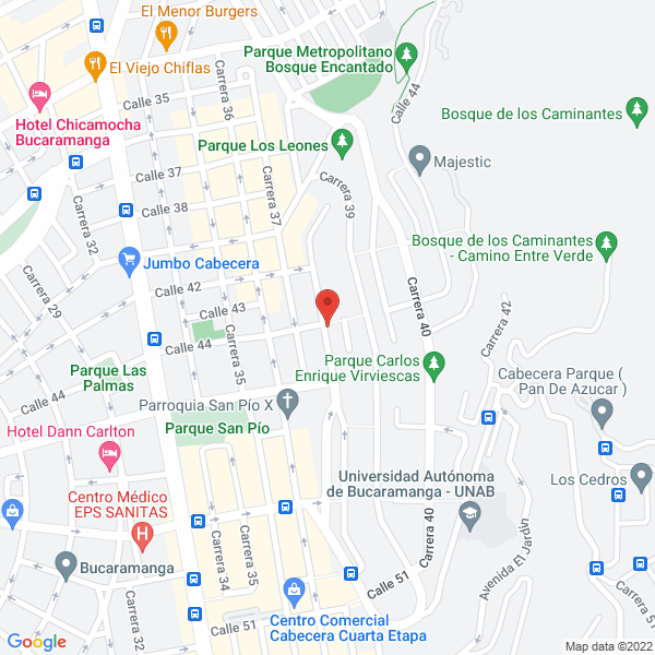 Map of Catering Asesores S.A.S
