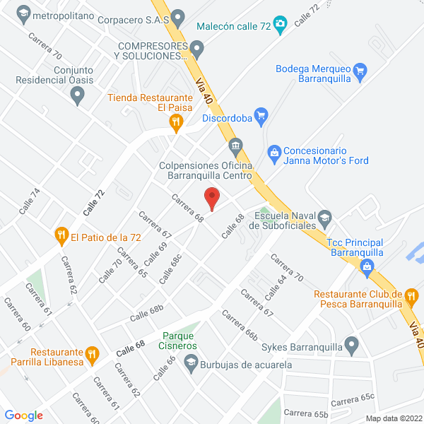 Map of Industrias Plasticas Eusse S.A.S.