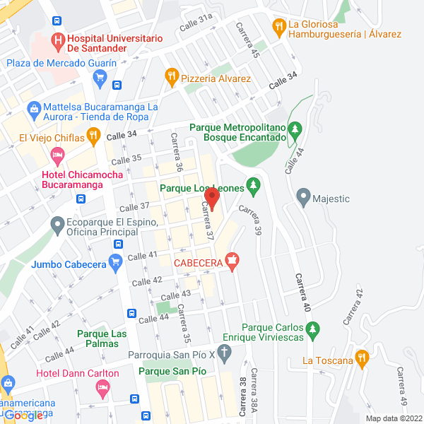 Map of Endosurgical S.A.S.