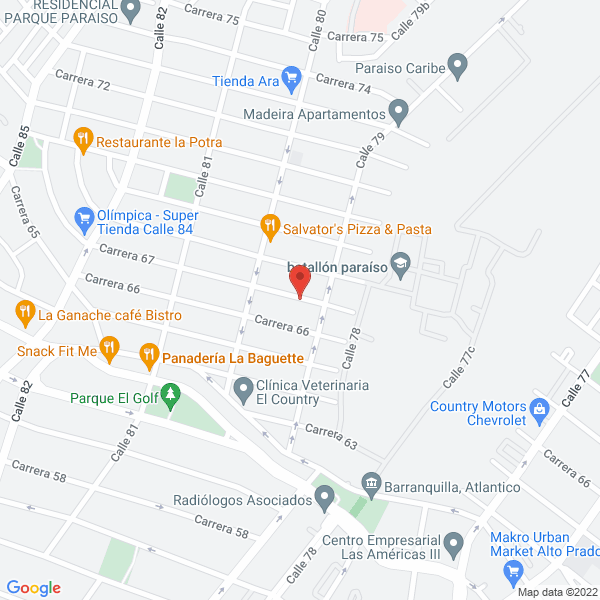 Map of Grupo Finantec S.A.S.