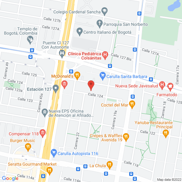 Mapa de Fidelitas Credit Services S.A.S