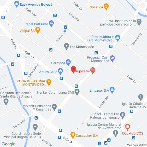 Mapa de Cremalleras Rey