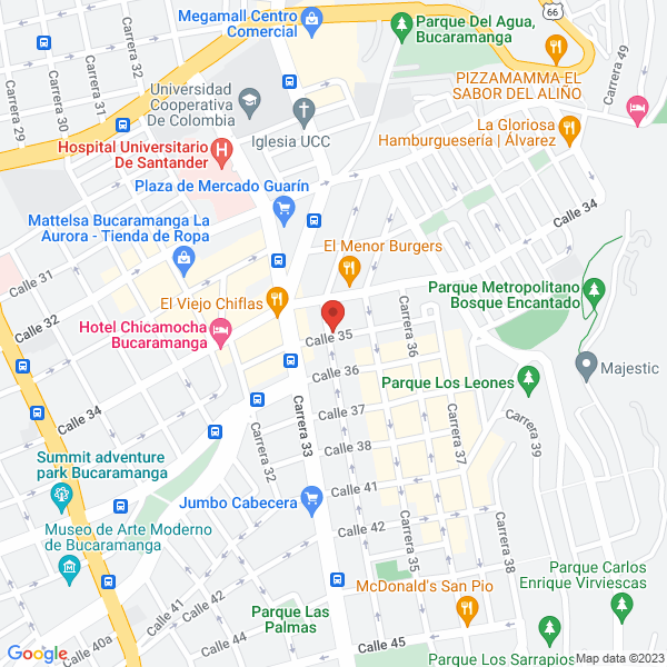 Map of Conexion-Soluciones Optimas Y Efectivas S.A.S.