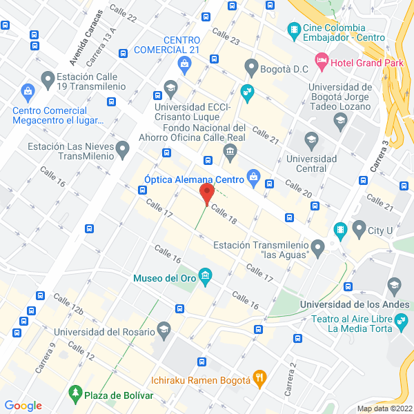 Mapa de Calzado De La Sabana S.A.S.