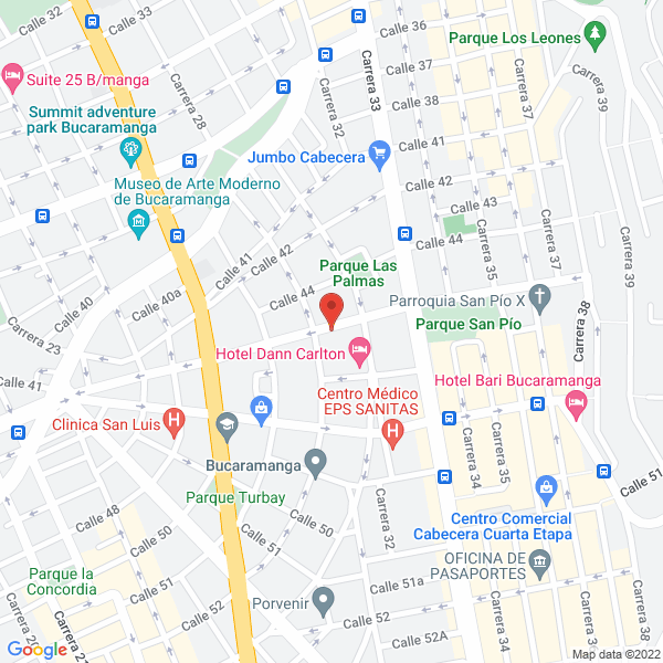 Map of 1A Distribuidora Ferretera S.A.S.