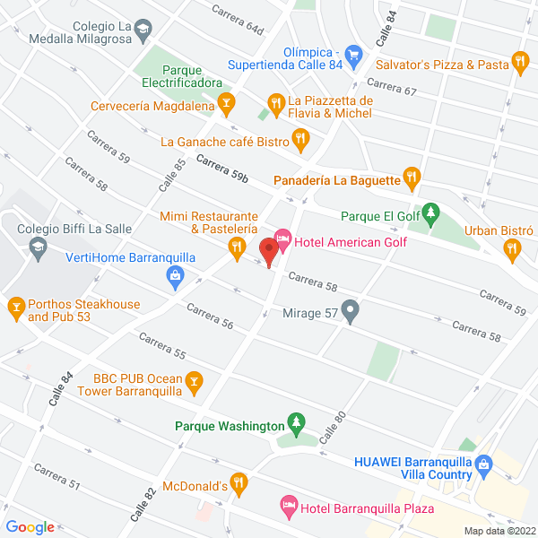 Map of Inversiones Gpv S.A.S.