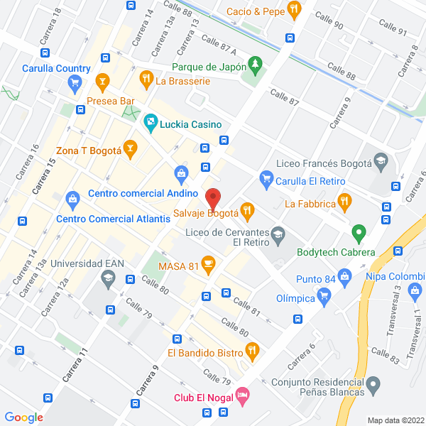 Mapa de Certerian S.A.