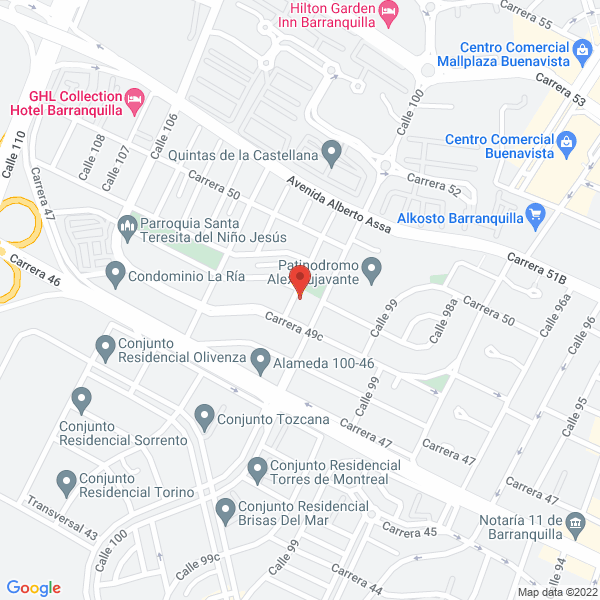 Map of Servicios & Suministros Dj Eu.