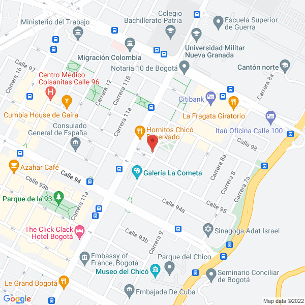Mapa de Snider Ferrate S. En C.A.