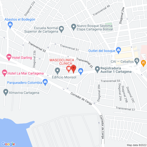 Map of Rodamientos Rodachin S.A.S.