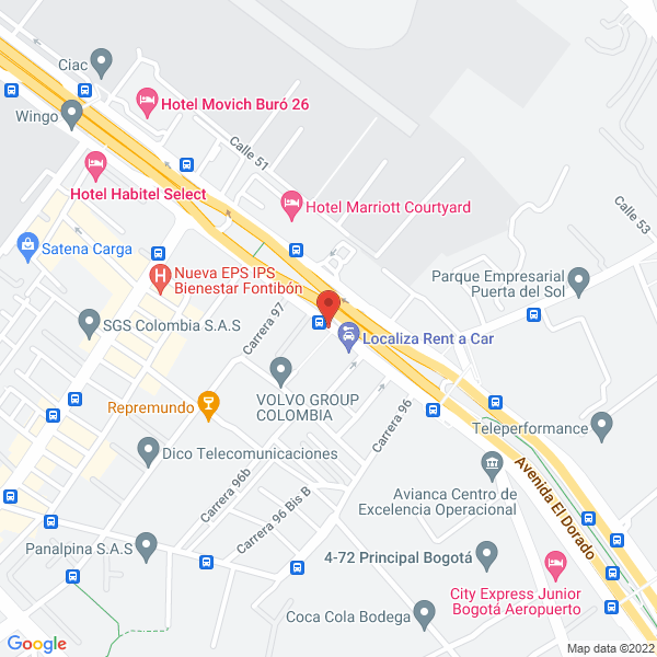 Mapa de Colvan S.I.A. S.A.