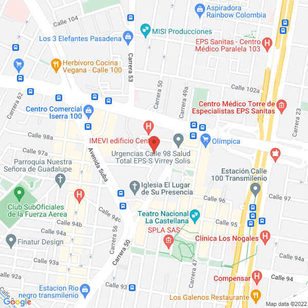 Mapa de Cárdenas Moreno S.A.S.